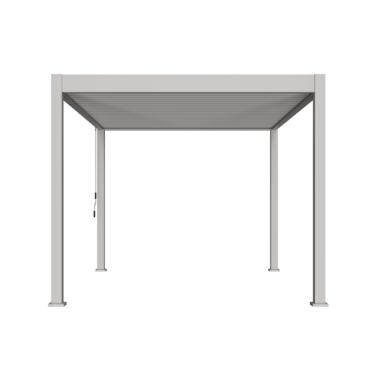 Orion Deluxe vrijstaand lamellen overkapping 300x400 cm handmatig - Zand