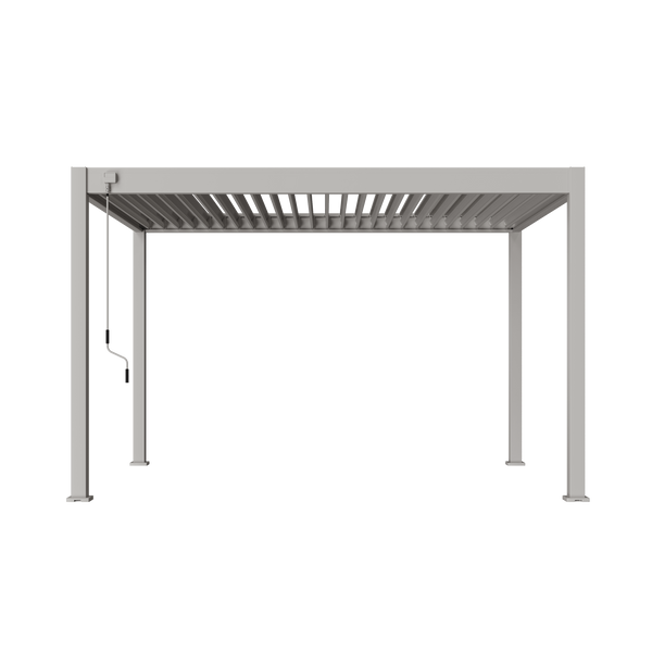 Orion Deluxe vrijstaand lamellen overkapping 300x400 cm handmatig - Zand