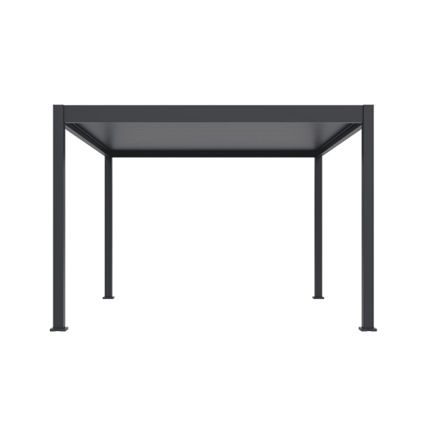 Orion Deluxe vrijstaand lamellen overkapping 360x400 cm handmatig - Antraciet