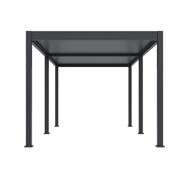 Orion Deluxe vrijstaand lamellen overkapping 300x600 cm handmatig - Antraciet