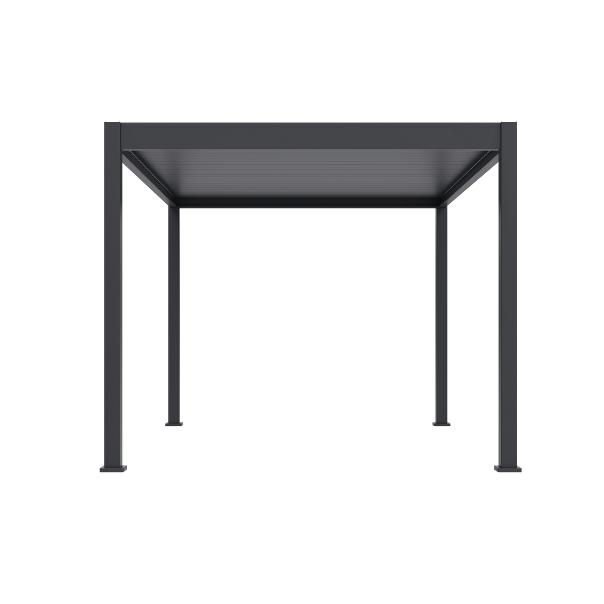 Orion Deluxe vrijstaand lamellen overkapping 300x400 cm elektrisch - Antraciet