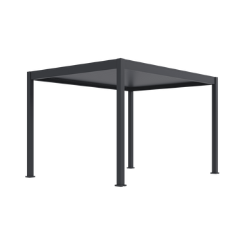 Orion Deluxe vrijstaand lamellen overkapping 300x400 cm elektrisch - Antraciet