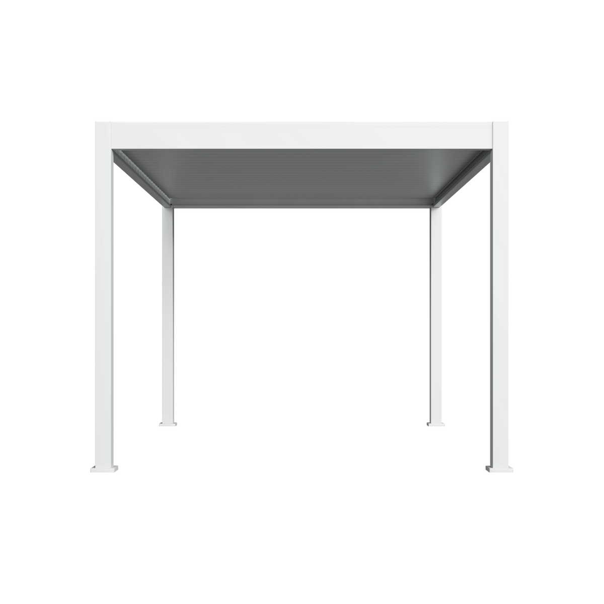 Orion Deluxe vrijstaand lamellen overkapping 300x400 cm elektrisch - Wit