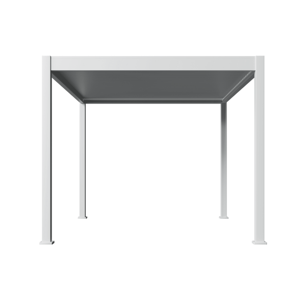 Orion Deluxe vrijstaand lamellen overkapping 300x400 cm elektrisch - Wit