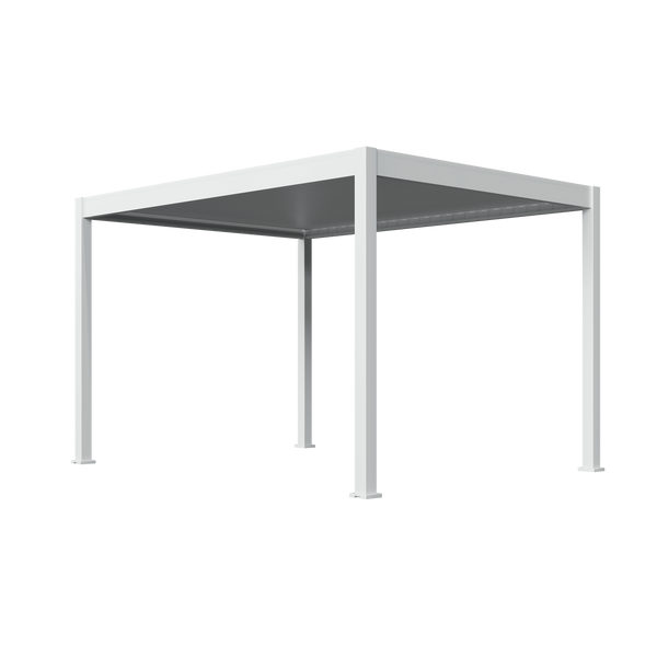 Orion Deluxe vrijstaand lamellen overkapping 300x400 cm elektrisch - Wit