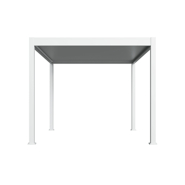 Orion Deluxe vrijstaand lamellen overkapping 300x400 cm elektrisch - Wit