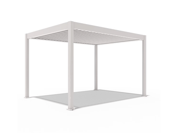 Orion Deluxe vrijstaand lamellen overkapping 300x400 cm elektrisch - Zand