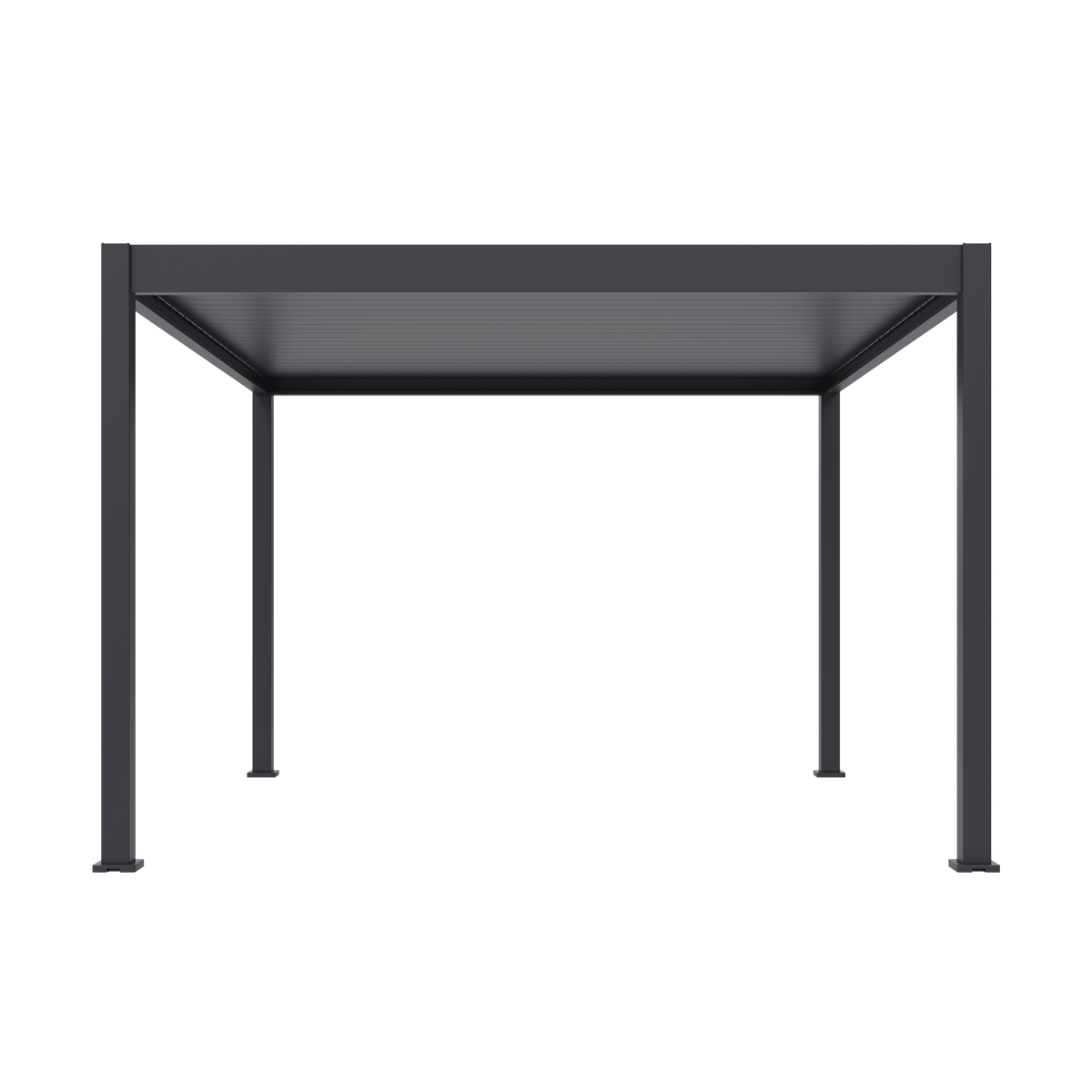 Orion Deluxe vrijstaand lamellen overkapping 360x400 cm elektrisch - Antraciet