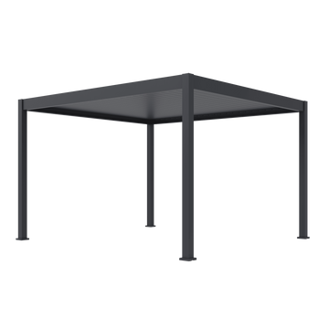 Orion Deluxe vrijstaand lamellen overkapping 360x400 cm elektrisch - Antraciet