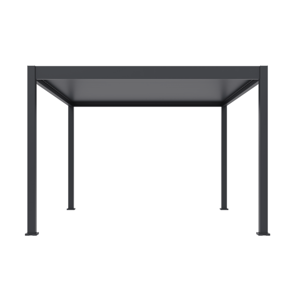 Orion Deluxe vrijstaand lamellen overkapping 360x400 cm elektrisch - Antraciet