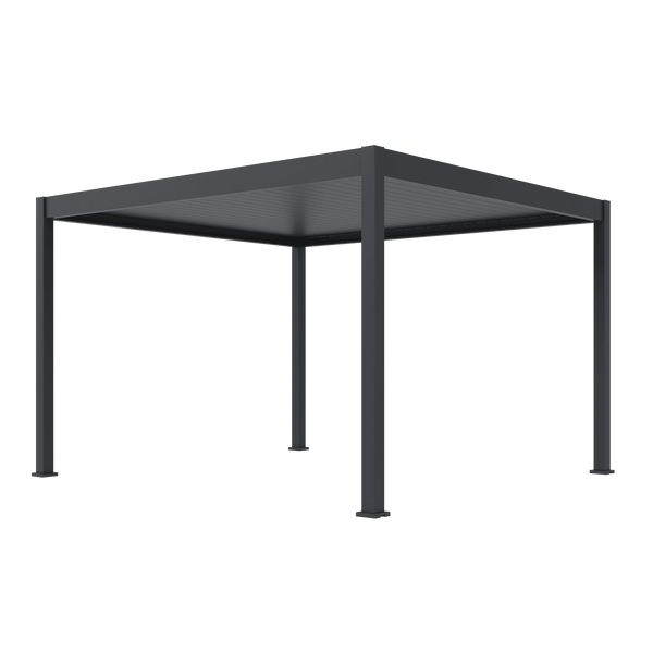 Orion Deluxe vrijstaand lamellen overkapping 360x400 cm elektrisch - Antraciet