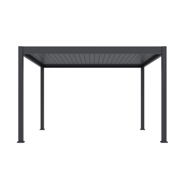 Orion Deluxe vrijstaand lamellen overkapping 360x400 cm elektrisch - Antraciet