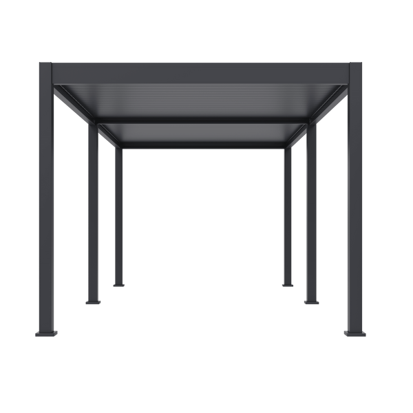 Orion Deluxe vrijstaand lamellen overkapping 300x600 cm elektrisch - Antraciet