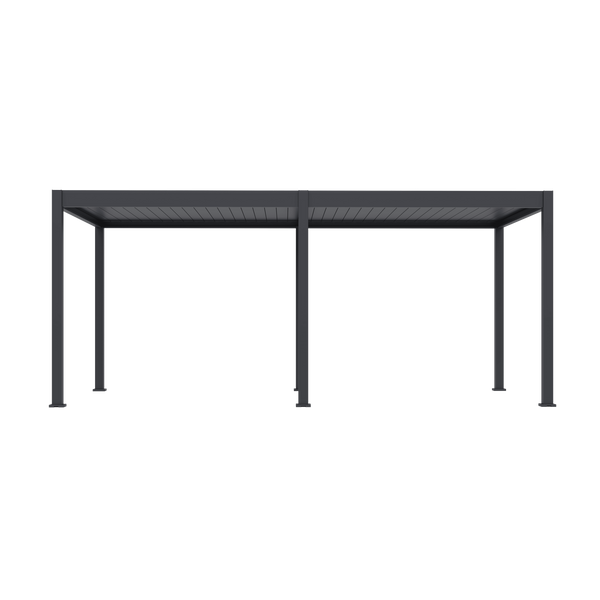 Orion Deluxe vrijstaand lamellen overkapping 300x600 cm elektrisch - Antraciet