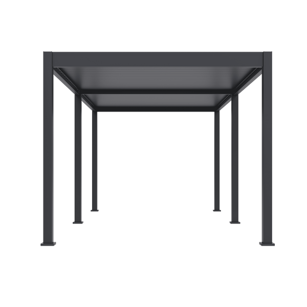 Orion Deluxe vrijstaand lamellen overkapping 300x600 cm elektrisch - Antraciet