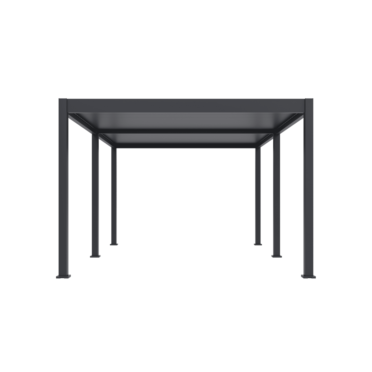 Orion Deluxe vrijstaand lamellen overkapping 360x530 cm elektrisch - Antraciet