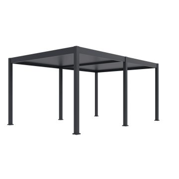 Orion Deluxe vrijstaand lamellen overkapping 360x530 cm elektrisch - Antraciet