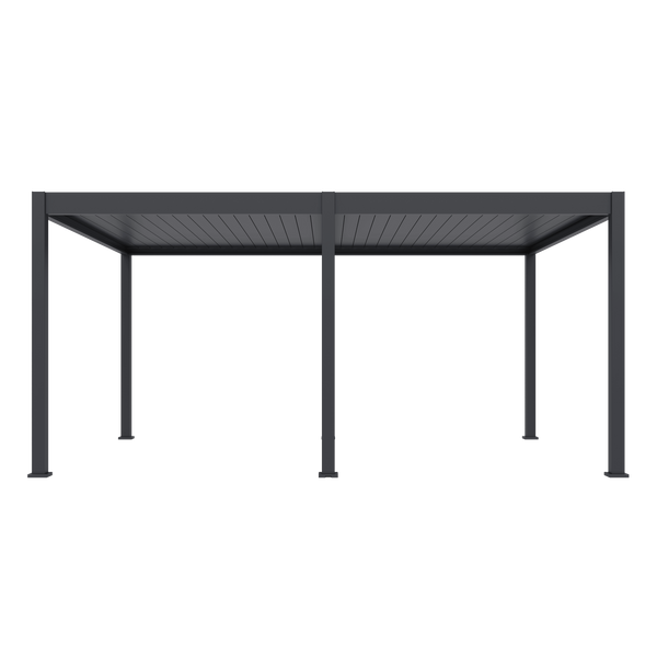 Orion Deluxe vrijstaand lamellen overkapping 360x530 cm elektrisch - Antraciet