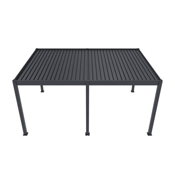 Orion Deluxe vrijstaand lamellen overkapping 360x530 cm elektrisch - Antraciet