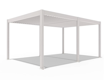 Orion Deluxe vrijstaand lamellen overkapping 360x530 cm elektrisch - Zand