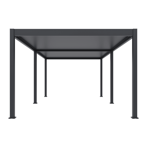 Orion Deluxe vrijstaand lamellen overkapping 360x720 cm elektrisch - Antraciet