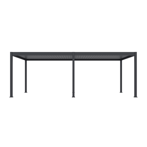 Orion Deluxe vrijstaand lamellen overkapping 360x720 cm elektrisch - Antraciet