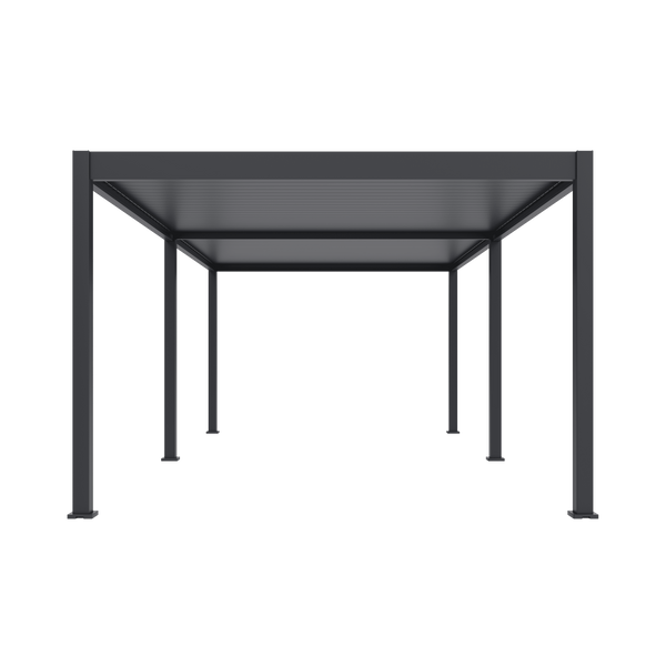 Orion Deluxe vrijstaand lamellen overkapping 360x720 cm elektrisch - Antraciet