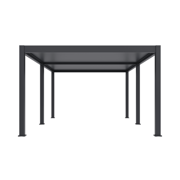 Orion Premium vrijstaand lamellen overkapping 400x600 cm handmatig - Antraciet