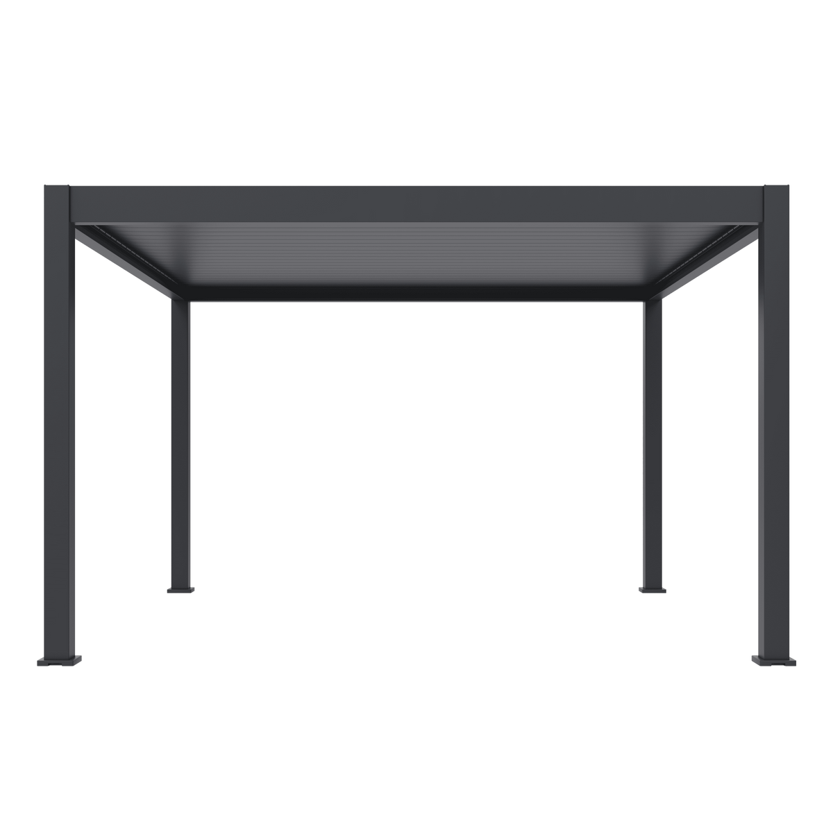 Orion Premium vrijstaand lamellen overkapping 300x400 cm elektrisch - Antraciet