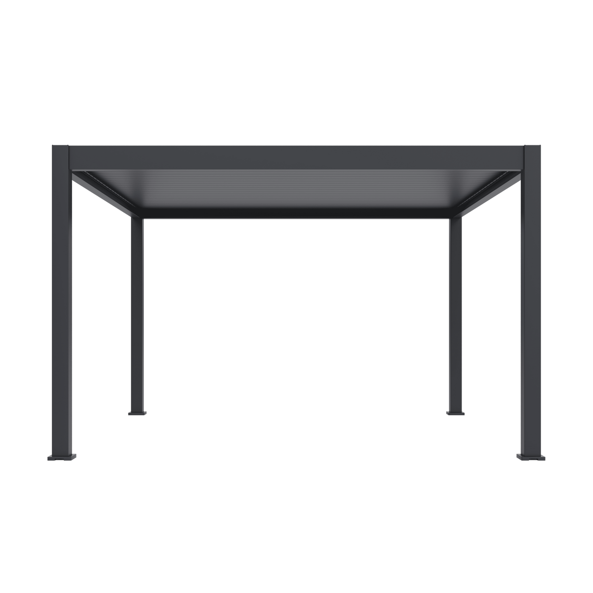 Orion Premium vrijstaand lamellen overkapping 300x400 cm elektrisch - Antraciet