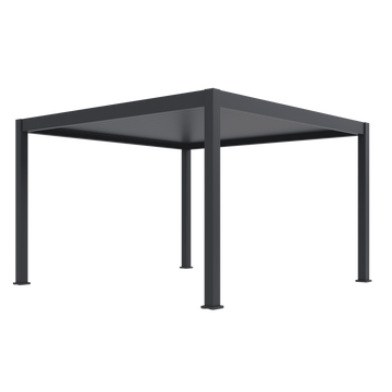 Orion Premium vrijstaand lamellen overkapping 300x400 cm elektrisch - Antraciet