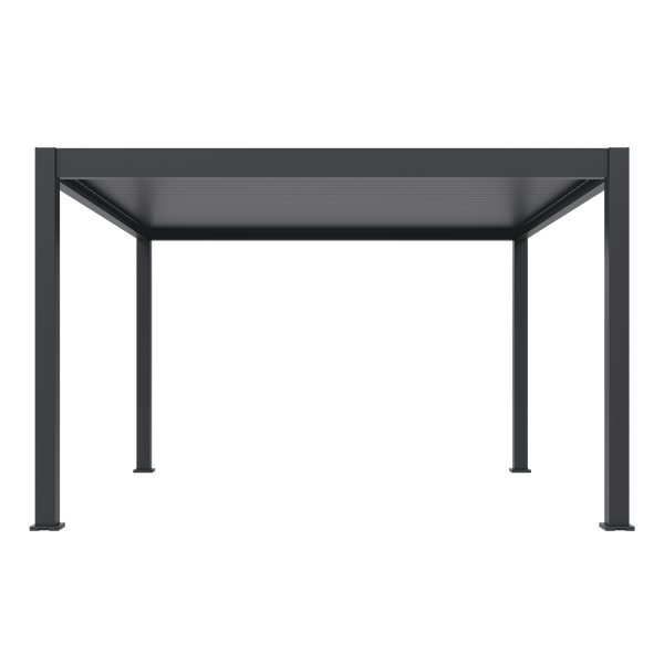 Orion Premium vrijstaand lamellen overkapping 300x400 cm elektrisch - Antraciet