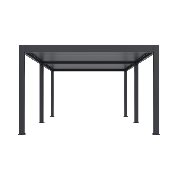 Orion Premium vrijstaand lamellen overkapping 400x600 cm elektrisch - Antraciet