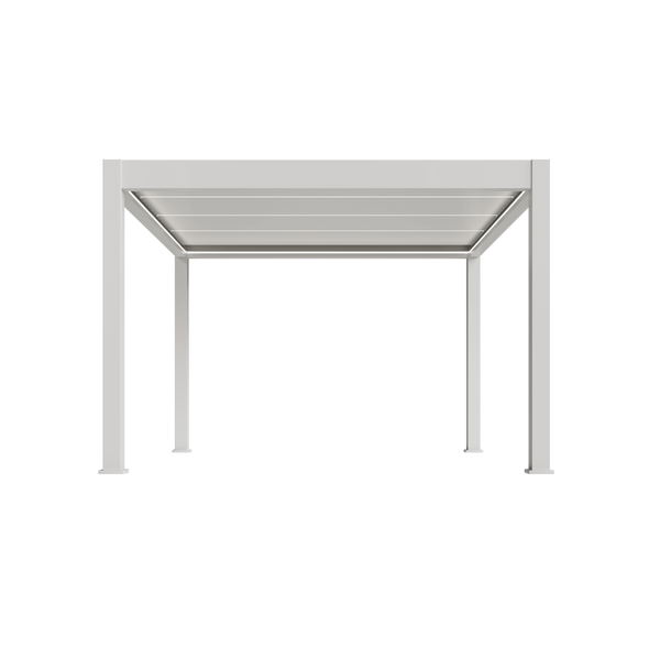 Orion Prestige vrijstaand lamellen overkapping 360x360 cm elektrisch - Wit