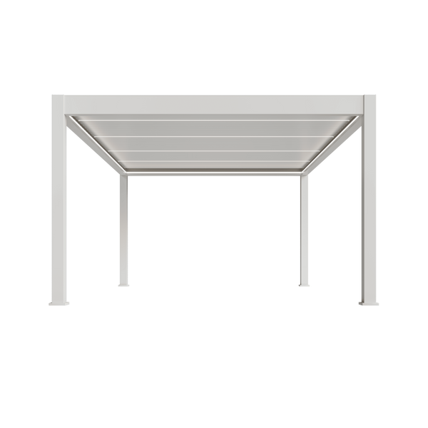 Orion Prestige vrijstaand lamellen overkapping 360x530 cm elektrisch - Wit