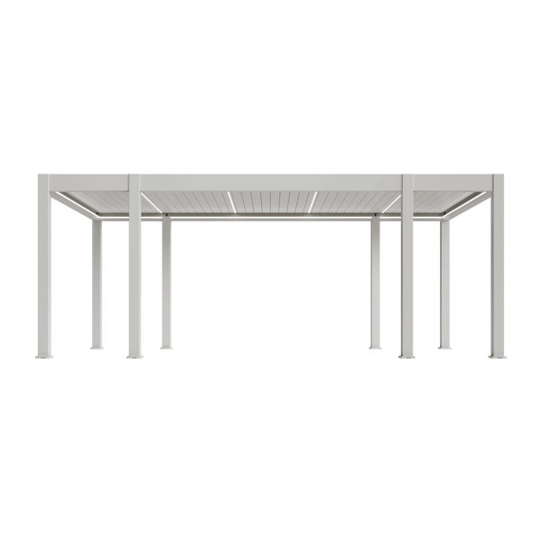 Orion Prestige vrijstaand lamellen overkapping 360x657  cm elektrisch - Wit