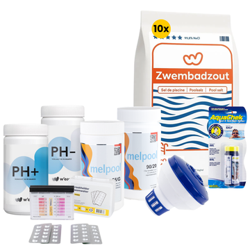 Toppy Helder Water startset opzetzwembaden zout tot 50m3