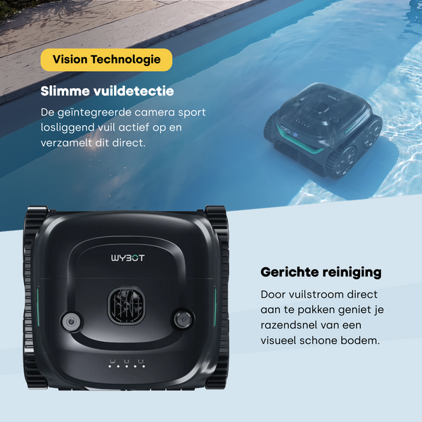 Wybot C2 Pro Vision zwembadrobot