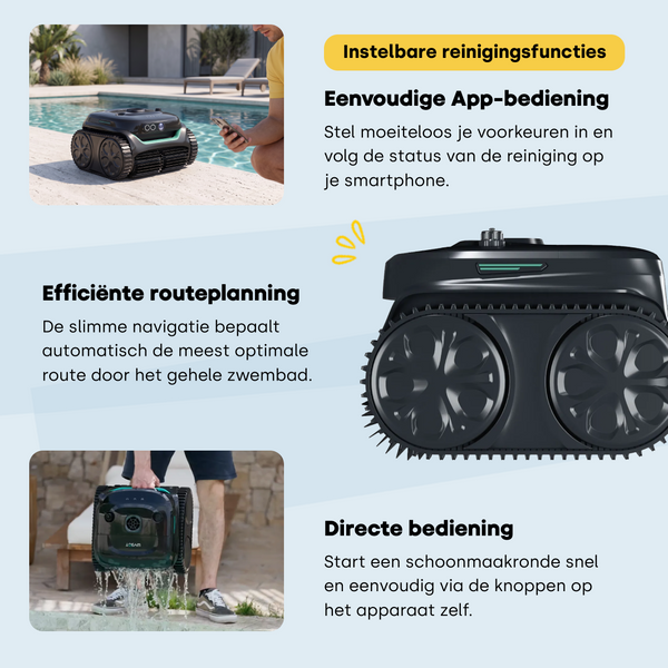 Wybot C2 Pro Vision zwembadrobot