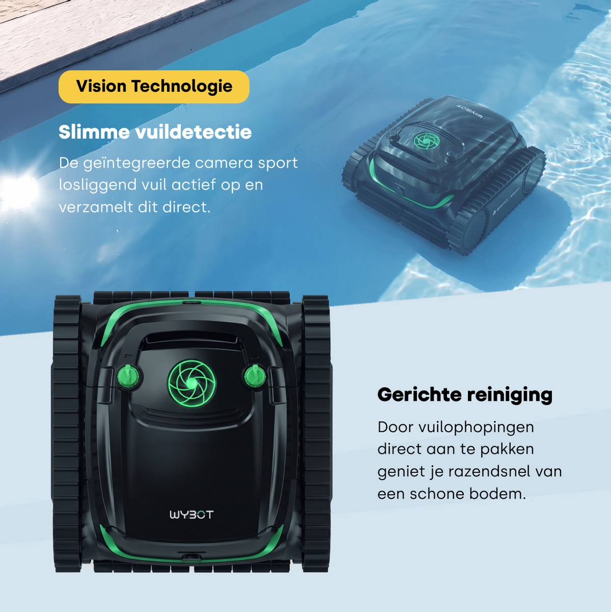 Wybot M2 Vision zwembadrobot