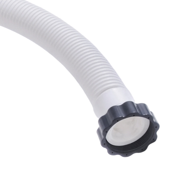 W'eau zwembadslang met schroefkoppeling 38 mm - 4 meter