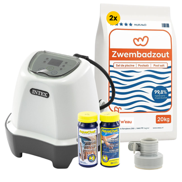 Startset Intex QS200 zoutwatersysteem - tot 8.327 liter