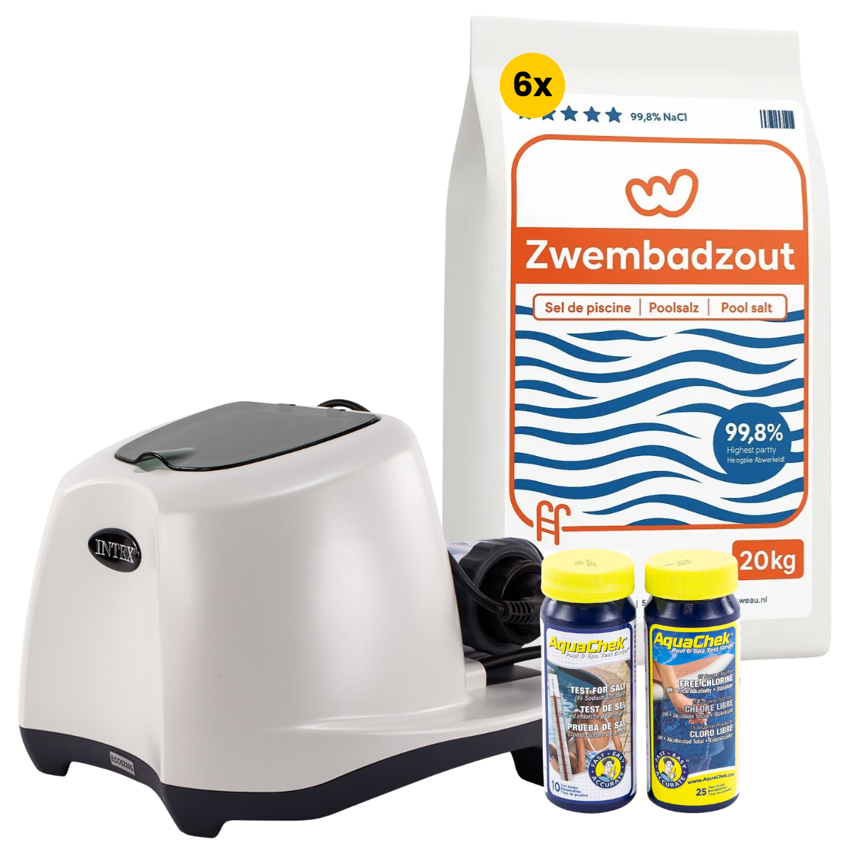 Startset Intex QS500 zoutwatersysteem - tot 26.500 liter