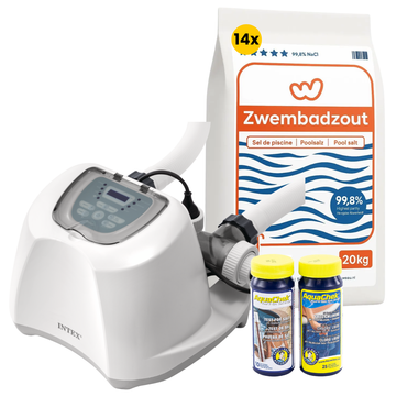 Startset Intex QS1600 Plus zoutwatersysteem - tot 68.000 liter
