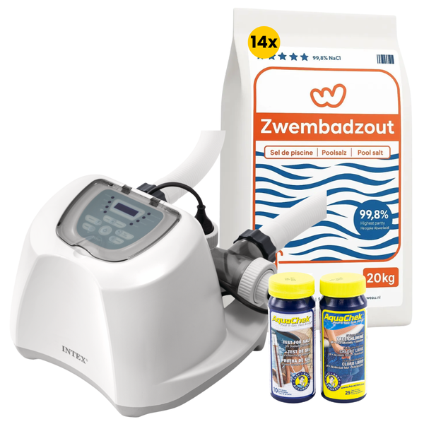 Startset Intex QS1600 Plus zoutwatersysteem - tot 68.000 liter