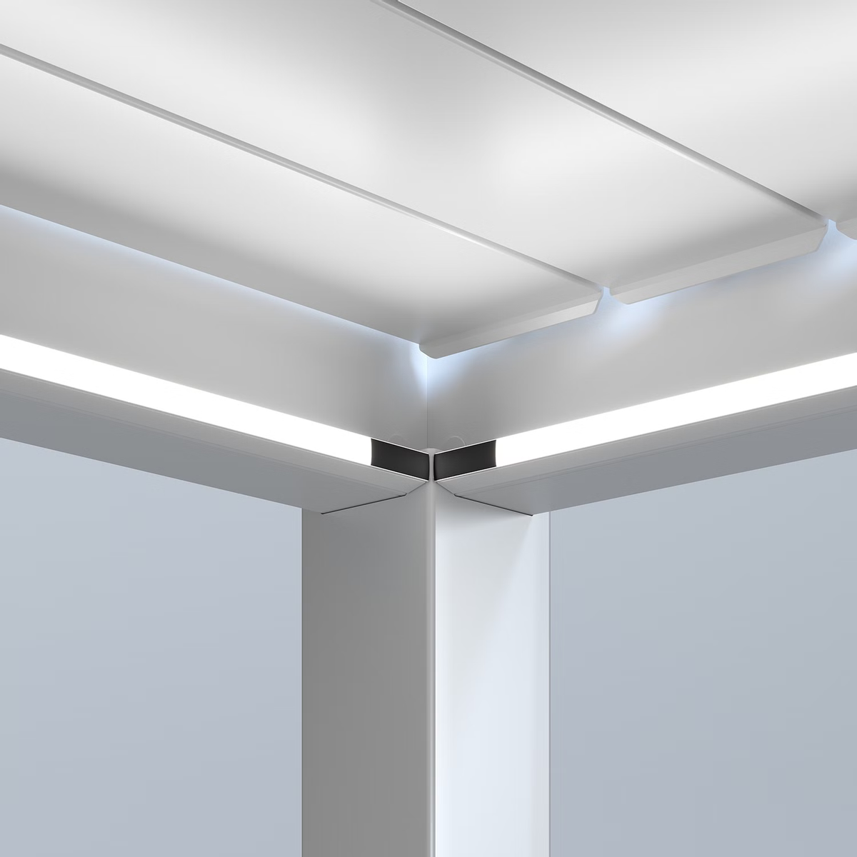 Orion LED verlichting set 300x300 cm - Wit