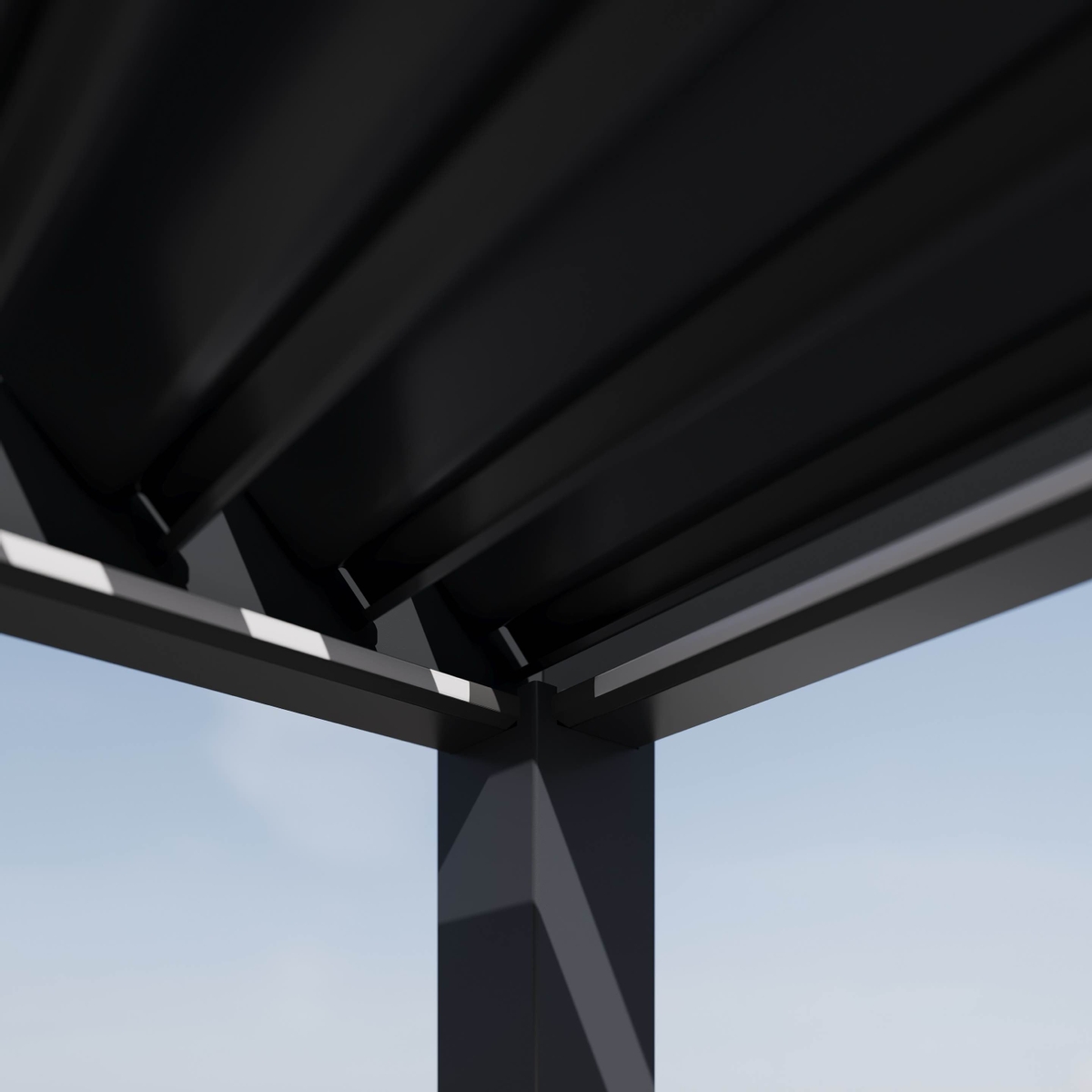 Orion LED verlichting set 300x360 cm - Antraciet