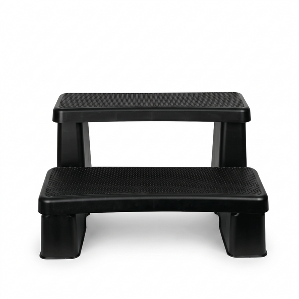 W'eau mini spa trap - Zwart
