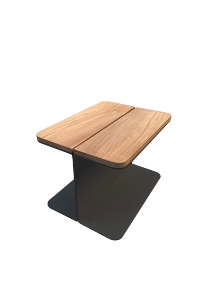 STAY Flex Teak zijtafel - Charcoal