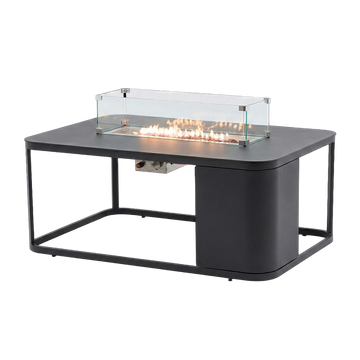 STAY Fogo Rectangular vuurtafel - Charcoal